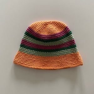Woven Beach Hat/ Bucket Hat